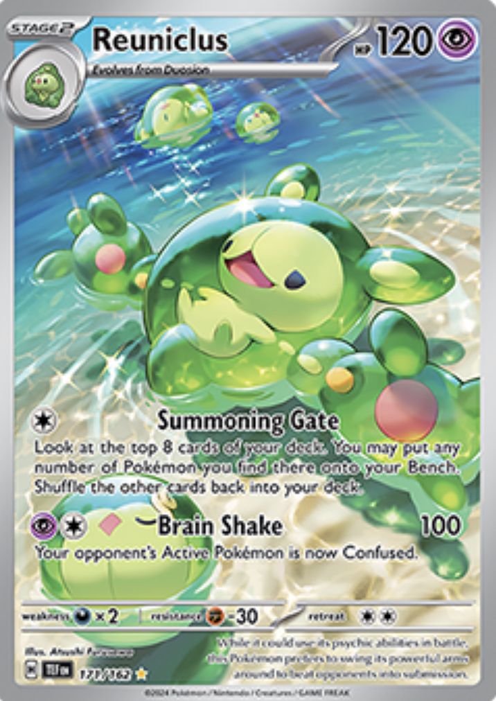 the pokemon card features an image of a green turtle