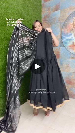 Sharara Saree Style, Ready Made Saree For Women, Saree Style Gown, Ready Saree, Ready Made Saree, Saree Trending, Sharara Saree, Fashion Lehenga, Fashion In India