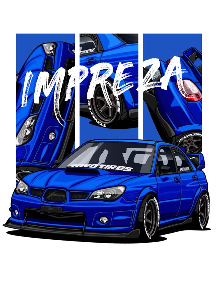 Subaru Impreza WRX STI Hawkeye, JDM Car Design for T-Shirt Instagram Ads Ideas, Automotive Illustration, Mitsubishi Cars, Design For T Shirt, Best Jdm Cars, Subaru Impreza Wrx, Car Projects, Drift Cars, Jdm Cars