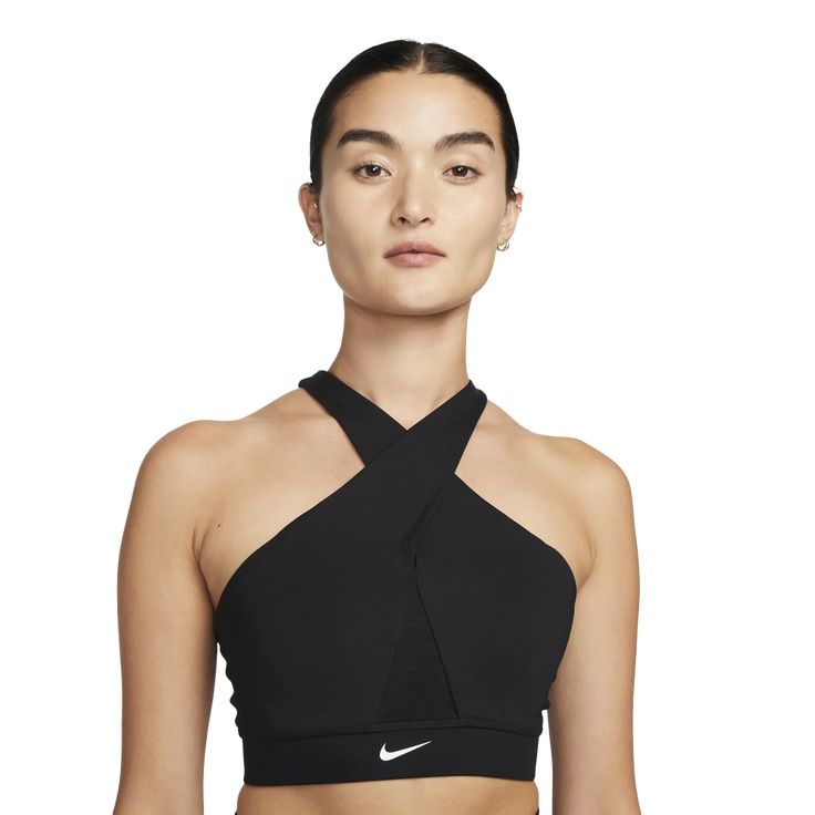 Black 2023 List, Bra Nike, Kids Uniforms, Medium Support Sports Bra, Padded Sports Bra, Nike Sports Bra, Nike Swoosh, Christmas 2023, Nike Store