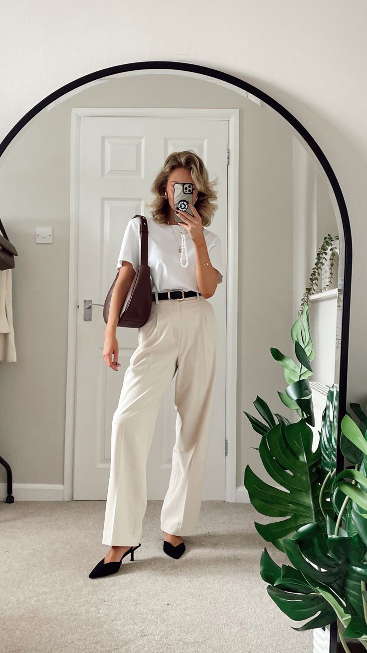 Summer Business Outfits, Summer Work Outfits Office, Stylish Business Casual, Summer Office Outfits, Smart Casual Work Outfit, Casual Work Outfits Women, Business Casual Summer, Office Casual Outfit, Spring Work Outfits