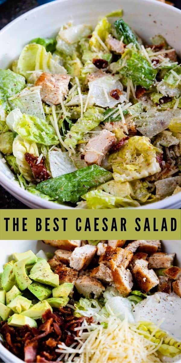 the best caesar salad recipe with chicken and lettuce