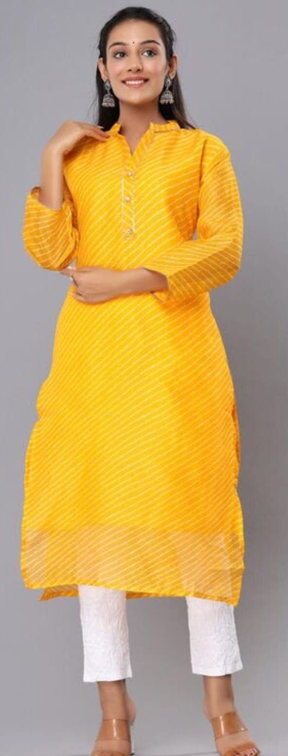 Handmade yellow kota dori kurti for women which gives you a unique look. We created this product by hand by taking a piece of raw cloth, we started designing on it. We only dealing in designingand special hand made dresses these dresses are stitched in M,L,XL,XXL. These are wearable on parties and function OR daily use. Please check my whole shop for more product Yellow Bollywood Style Kurta With Cutdana, Yellow Bollywood-style Kurta With Cutdana, Yellow Bollywood Kurta With Cutdana, Bollywood Style Yellow Kurta With Cutdana, Yellow Chanderi Kurta With Cutdana, Cotton Silk Straight Kurta With Dori Work, Cotton Silk Kurta With Dori Work, Straight Kurta In Cotton Silk With Dori Work, Yellow Semi-stitched Cotton Silk Kurta