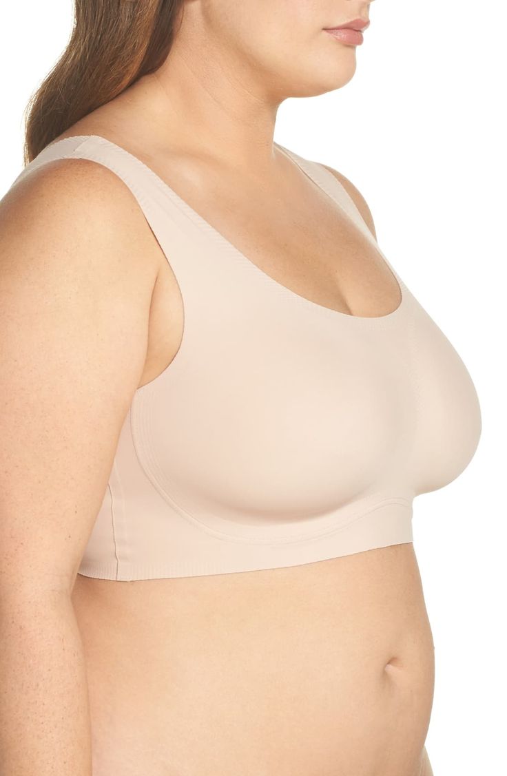 True & Co. True Body Lift Scoop Neck Bra (Full Cup) | Nordstrom Supportive Seamless Scoop Neck Bra, Light Support Scoop Neck Bra, Supportive No-show Bra With Medium Bust Support, Solid Color Scoop Neck Bra With Light Support, Supportive No-show Bra With Seamless Design, Supportive Full Coverage Seamless Bra, Supportive No-show Seamless Bra, Stretch Scoop Neck Bra With Soft Touch, Full Coverage Shaping Seamless Bra