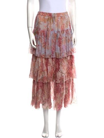 Zimmermann Silk SkirtPinkFloral PrintRuffle EmbellishmentDrawstring ClosureDesigner size 1.Fit:Skirts by Other Designer typically fit true to size. Square Pants, Midi Length Skirts, Fitted Skirt, Accessories Jacket, Mom Outfits, Hoodie Dress, Casual Jeans, Shirt Accessories, Midi Length