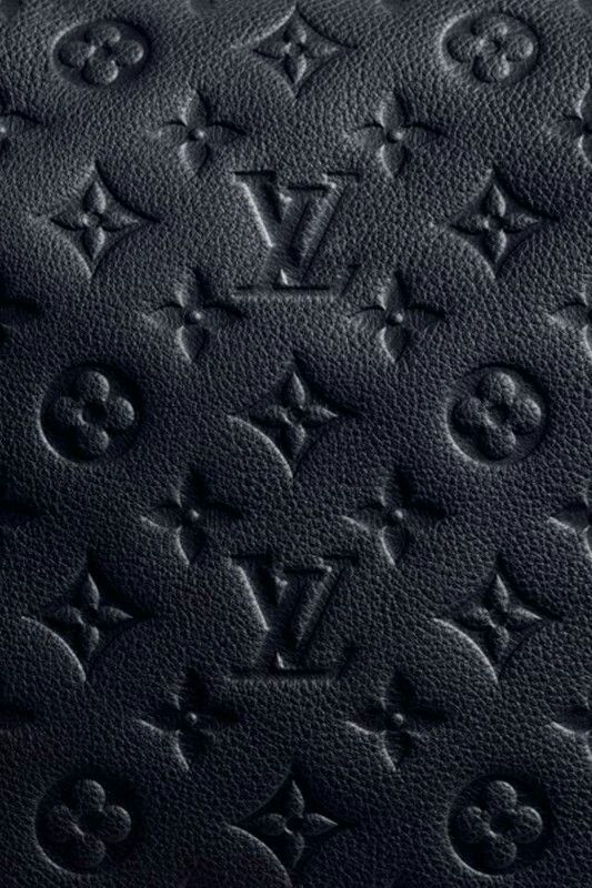 louis vuitton pattern on the leather