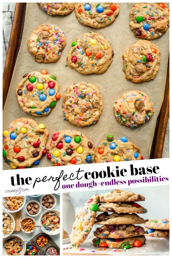 the perfect cookie base one dozen cookies possibilities