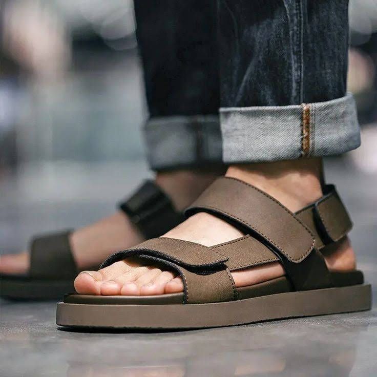 Men’s Sandals, Mens Sandals Fashion, Casual Summer Sandals, Mens Sandals Casual, Mens Shoes Sandals, Men Sandals, Sandals For Men, Leather Footwear, Mens Leather Sandals