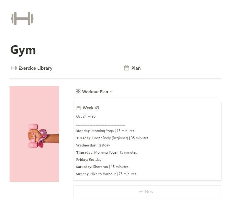 This free Notion template helps you keeping track of your workout plans for the week. The database is set up for the rest of 2022 and the whole of 2023. You can easily add your own exercices and even set up whole workout routines. The planner comes with a small set of example workouts to show the ideal setup of the planner. Notion Minimalist, Minimalist Workout, Workout Plan Template, Study Planner Free, Fitness Planner Free, Library Plan, Simple Weekly Planner, Workout Template, Life Planner Organization