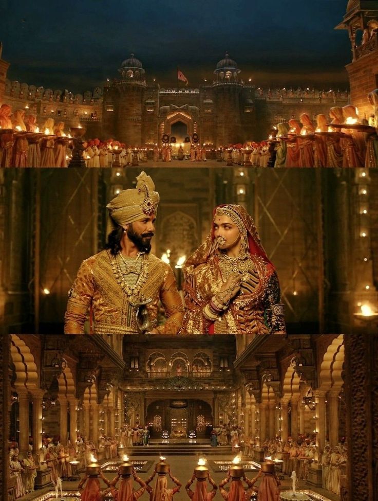 Bollywood Period Movies, Indian Movies Aesthetic, Sanjay Leela Bhansali Aesthetic, Padmavat Movie, Bollywood Cinematography, Rajput Aesthetic, Kalam Ink, Rani Aesthetic, Rajput Wedding