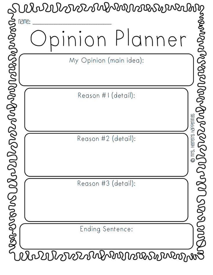 the opinion planner is shown in black and white