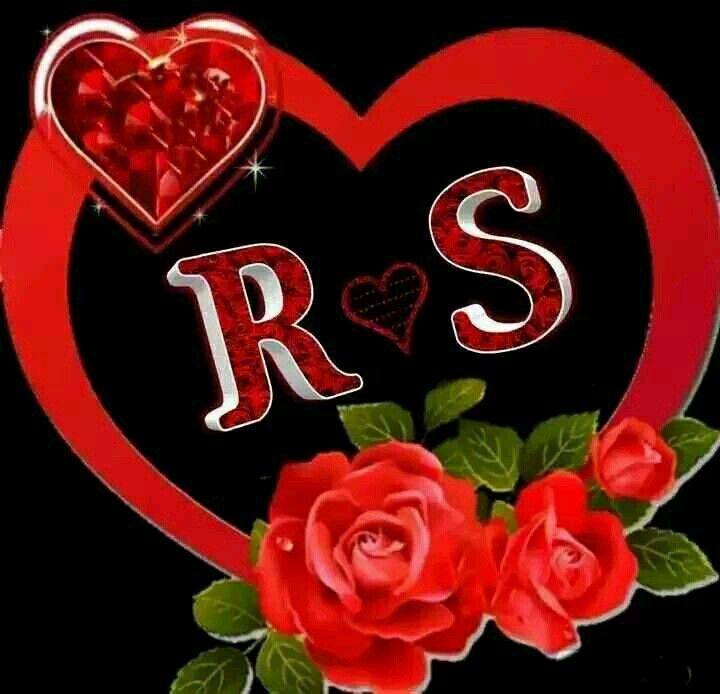 a red heart with roses and the word rss on it's side, surrounded by hearts