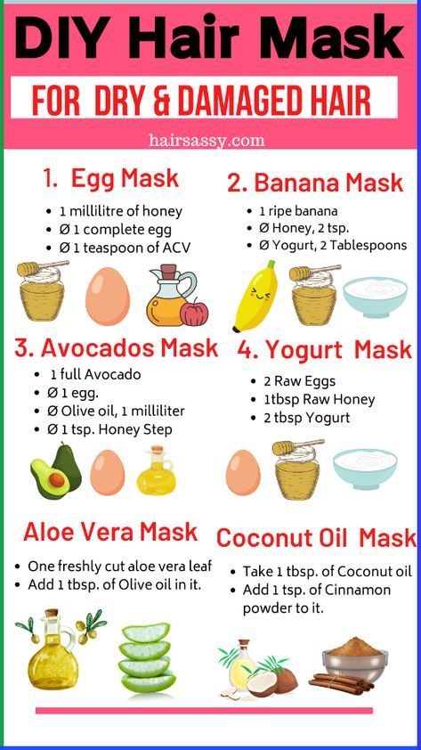 Hair Mask Pattern, Natural Hair Masks For Damaged Hair, Homemade Hair Mask For Dry Hair, Diy Hair Mask For Damaged Hair, Hair Mask For Smooth And Silky Hair, At Home Hair Mask, Hair Strengthening Mask, Hair Masks For Hair Growth, Hair Masks For Dry Damaged Hair