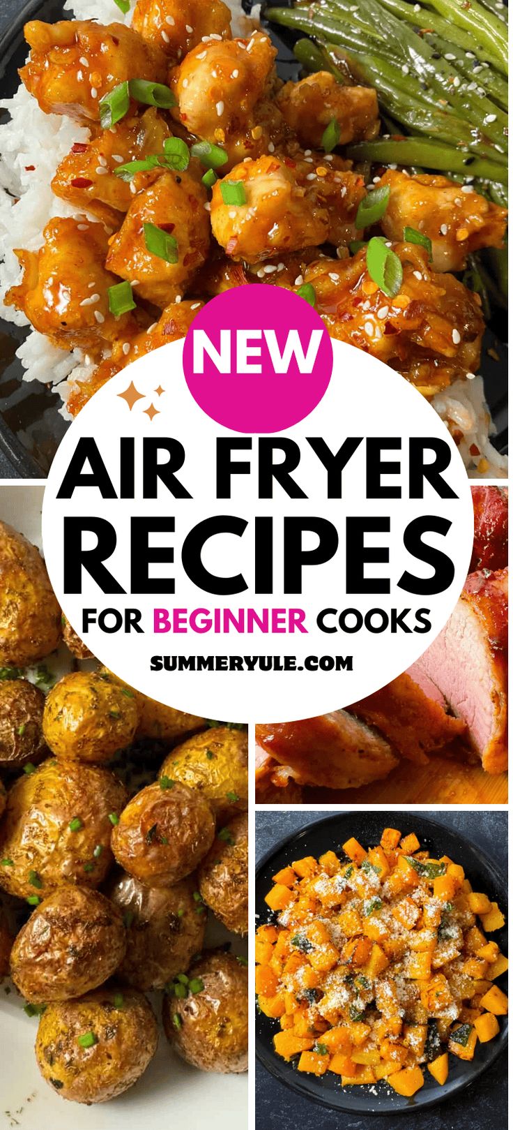 air fryer recipes for beginners that are easy to make and great for dinner