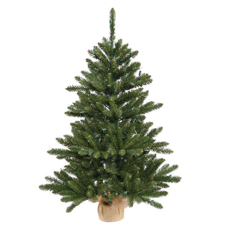 B160442 Holiday/Christmas/Christmas Trees Walmart Christmas Tree, Christmas Tree With Burlap, Christmas Tree Bedding, Walmart Christmas, Unlit Christmas Trees, Faux Christmas Trees, Burlap Christmas Tree, Christmas Tree Sale, Pine Christmas Tree