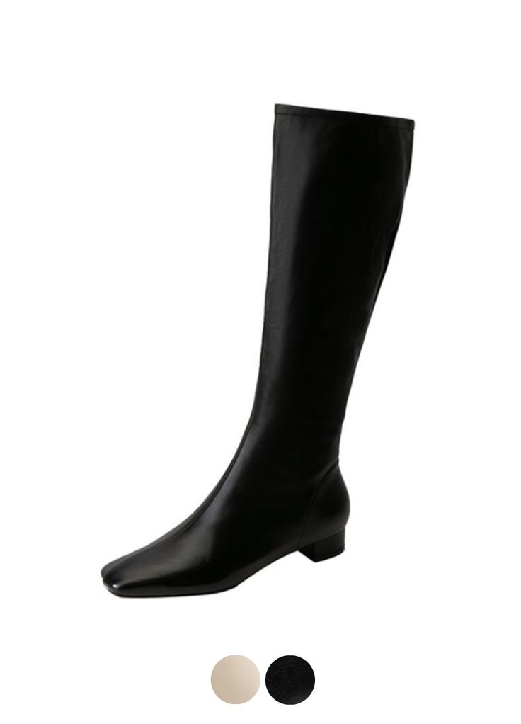 Laura Women's Long Dress Boots from USS Shoes are crafted with genuine leather and feature a fashionable sewing element. The boots lace up to the knee, offering a comfortable fit with a square toe and synthetic lining. The polyurethane insole and rubber outsole ensure long-lasting wear and durability. True to size and perfect for autumn and winter, these elegant boots deliver both fashion and function. Long Dress Boots, Black Knee Boots, Elegant Boots, Winter Heels, Womens Long Dresses, Brand Name Shoes, Genuine Leather Boots, Dress Boots, Black Knees