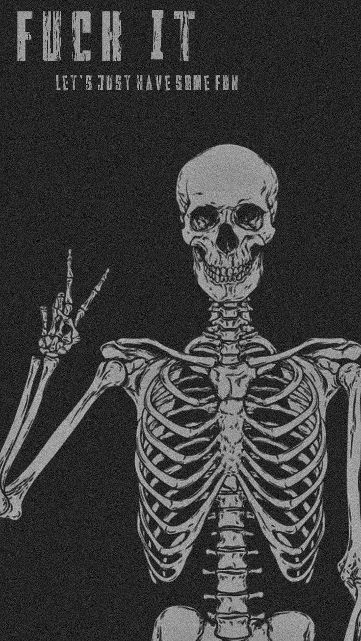 Skeleton Asethic, Skeloten Wallpapers, Wallpaper Aesthetic Skeleton, Black Skeleton Wallpaper, Skeleton Wallpaper Laptop, Skeleton Middle Finger Wallpaper, Wallpaper Iphone Skeleton, Skull Background Wallpapers, Skeleton Widget