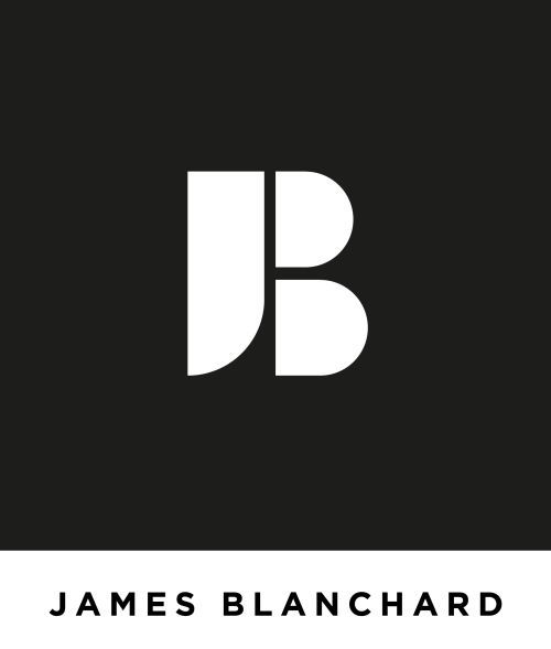 a black and white logo with the letter b in it's center, on a dark background