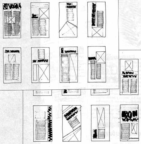 the instructions for how to make an origami book with different shapes and sizes