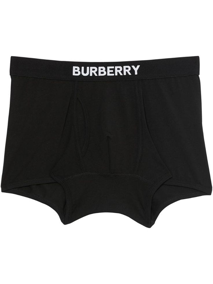 BURBERRY BURBERRY LOGO DETAIL STRETCH COTTON BOXER SHORTS - BLACK. #burberry #cloth Cotton Boxer Shorts, Burberry Logo, Boxer Puppy, Boxer Puppies, House Logo, Burberry Black, Balenciaga Triple S, Short Suit, Cotton Logo