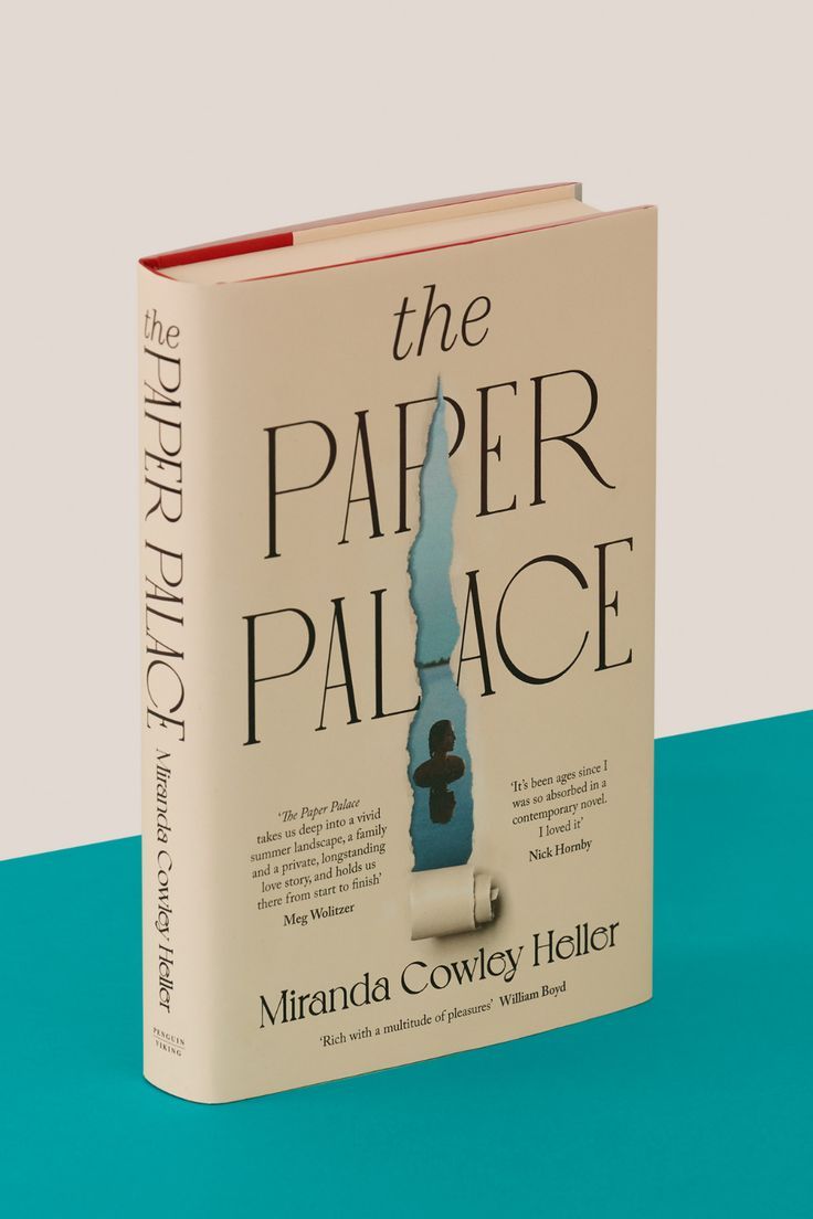 A photograph of the book against a turquoise background The Paper Palace, Paper Palace, Little Fires Everywhere, Poetry Book Cover, Editorial Design Magazine, Where The Crawdads Sing, Book Cover Art Design, Creative Book Covers, Summer Reads