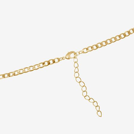 Add a trendy look to your jewelry collection by adding this Silver Reflections 14K gold over brass 16 inch link chain necklace. This chain necklace is crafted in 14K gold over brass, 16 inches in length with a 2 inch extender, has a solid link chain construction and features a lobster clasp closure for a safe and comfortable wear. If you're looking for the perfect chain necklace for stacking or to wear alone, this chain is just what you need! Wipe chain clean with a soft cloth.Included: 1 Neckla Brass Chain Link Necklace With Adjustable Chain, Gold-tone Chain Necklace With Adjustable Rectangular Links, Elegant 14k Gold-filled Necklaces With Paperclip Chain, Gold-plated Rectangular Chain Necklace With Adjustable Chain, Gold-tone Brass Chain Link Necklace, Chain Link Necklace, Chains Necklace, Chain Necklace, Jewelry Collection