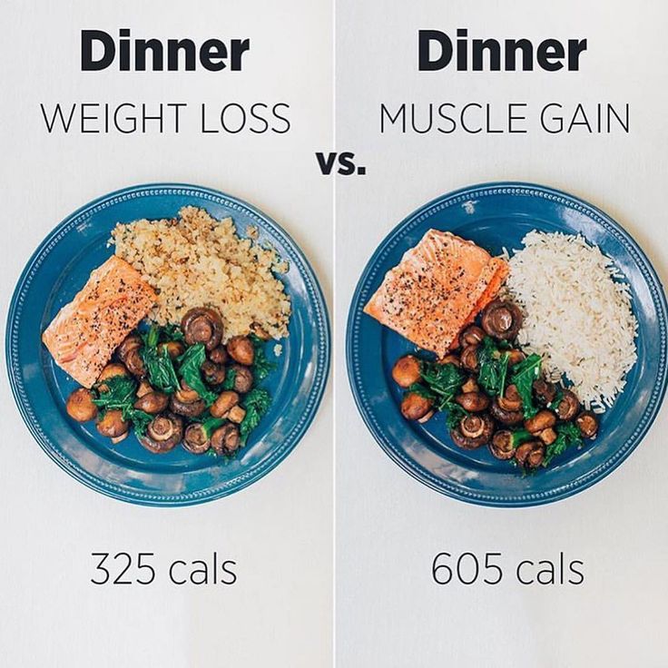 Weight loss vs. muscle gain meal ideas! 💪 *Swipe to see lunch, dinner & a snack idea* . While no one meal will make you gain or lose… Working Housewife, Eating Portions, Different Foods, Muscle Gain, Trening Fitness, Makanan Diet, Idee Pasto Sano, Gain Muscle, Healthy Meal Prep