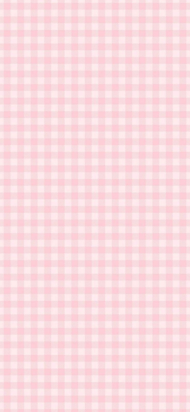 a pink and white gingham checkered wallpaper