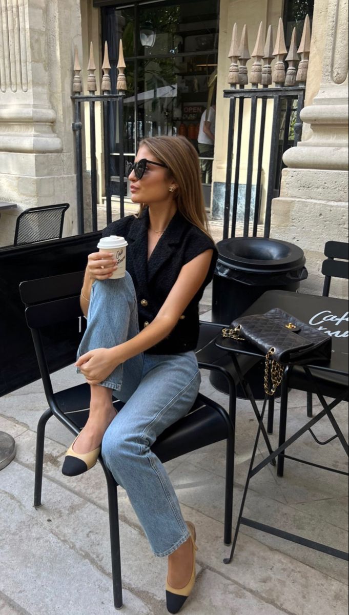 Grace Foley Outfits, Chanel Slingback Outfit, Grace Foley, Paris Fits, Style Inspo Aesthetic, Minimalism Clothes, Rich Girl Fashion, Fashion Trends Fall, 2024 Board