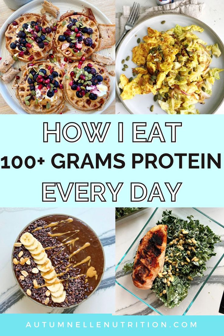 how i eat 100 + grains protein every day