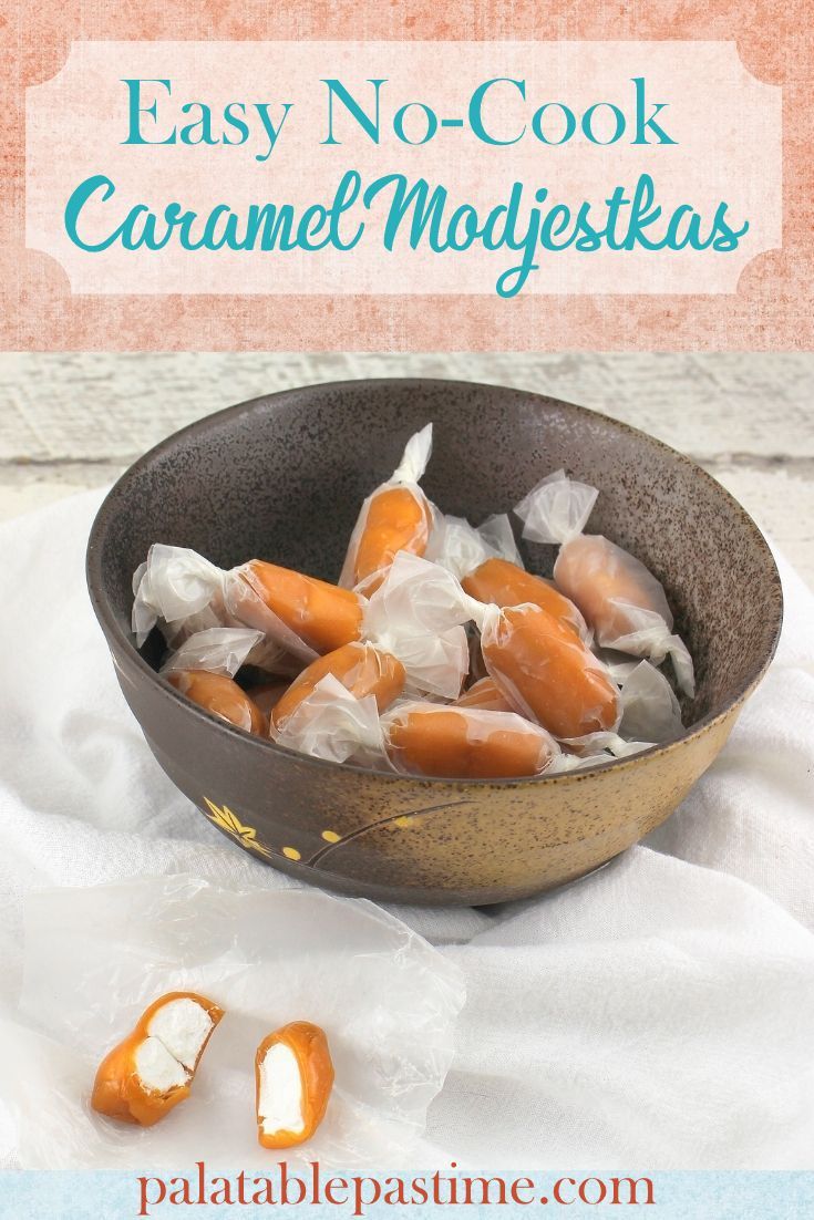 an easy no - cook caramel mojitta recipe with text overlay