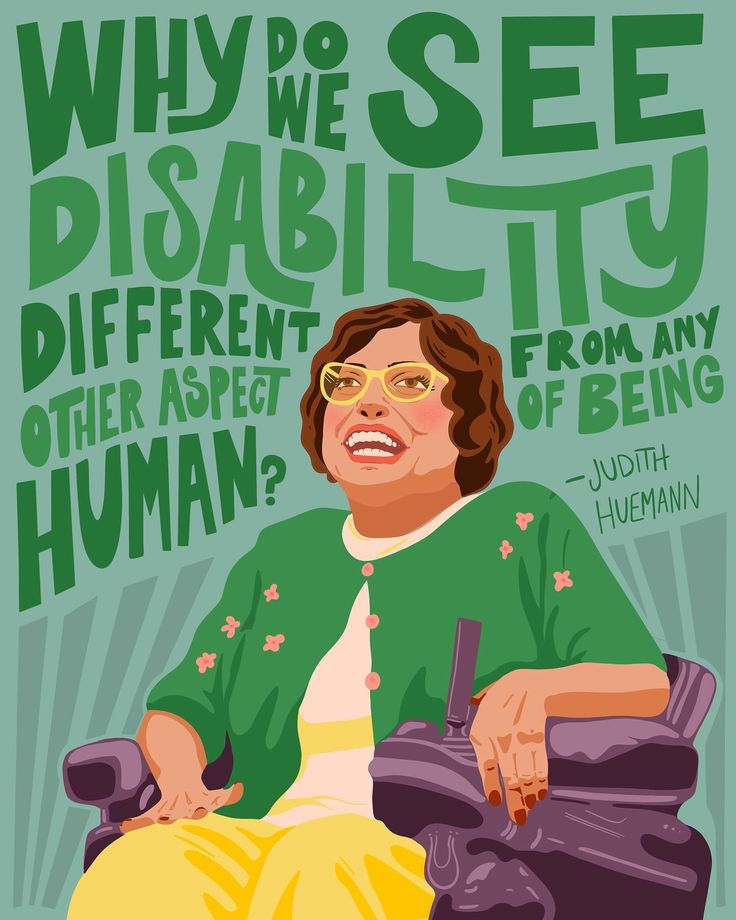 Happy International Women’s Day folks! This is post 1/3 (probably?) for today. If you do nothing else today, I’d highly recommend taking a few minutes to read up on some powerful women. Why not start with disability advocate Judy Huemann? Huemann died about a year ago, but during her life she became known as “The mother of the disability rights movement” and was a compassionate educator and power behind the inclusion of disability rights in international development. #internationalwomensday... Social Work Posters, Disabilities Poster, Disabilities Awareness, Disabled Women, Protest Posters, Inclusive Education, Awareness Poster, Deaf Culture, Physical Disabilities