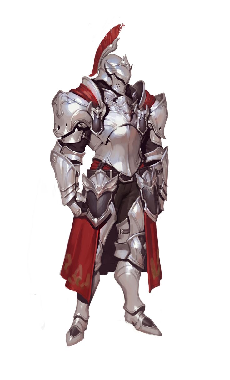 ArtStation - Red & Silver, Bugeon Choi Armor Drawing, 다크 판타지, Knight Art, Knight Armor, Suit Of Armor, Medieval Armor, Fantasy Armor, Armors, Armor Concept