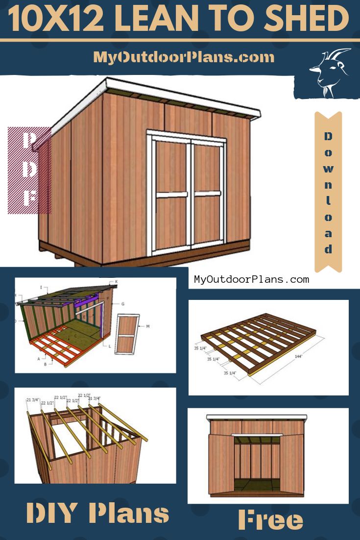 plans to build a shed with no roof for the backyard or yard, including an outdoor storage