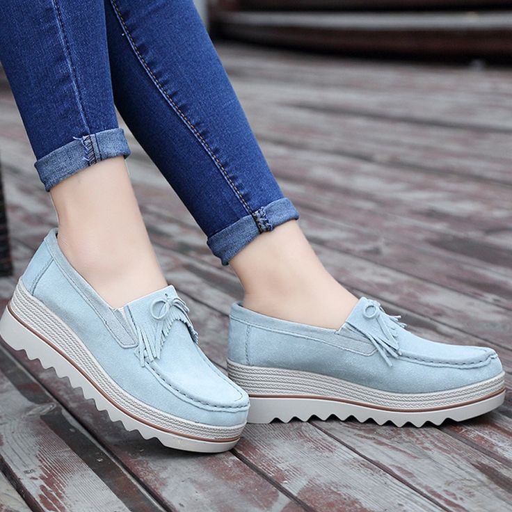 M11 Women's Platform Shoes | Ultrasellershoes.com ��– Ultra Seller Shoes Women Platform Shoes, Moccasins Shoes, Comfortable Boots, How To Make Shoes, Everyday Outfit, Comfy Shoes, Artificial Leather, Boots For Sale, Buy Shoes