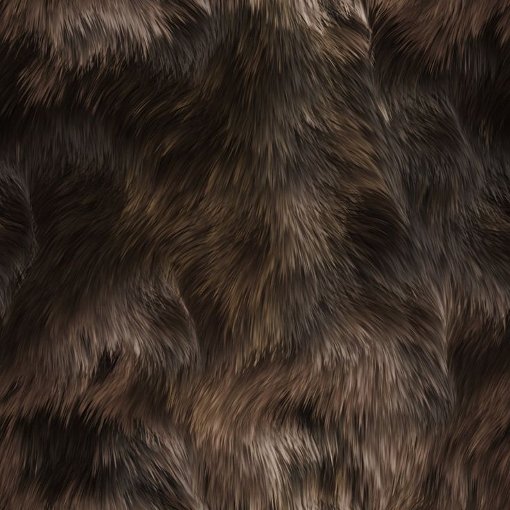 an animal fur texture is shown in brown and black colors, as well as the background