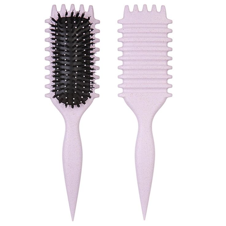 PRICES MAY VARY. Curl Defined Brush:The ergonomically designed handle and strategically arranged bristles facilitate defining, shaping, and detangling curls with ease. Its unique teeth pattern aids in evenly distributing hair, thus enhancing the styling process for a more seamless experience. Curl Styling Brush:Elevate the beauty of your curls by shaping, styling, and revitalizing your appearance. This curl-defining brush stands as the perfect pick for a diverse array of trendy curly hairdos. Wh Best Hairbrush For Curly Hair, Curl Define Brush, Detangling Brush For Curly Hair, Curl Defining Brush, Detangle Brush For Curly Hair, Bounce Curl Brush, Curly Brush, Bounce Curl Define Brush, Denman Brush For Wavy Hair