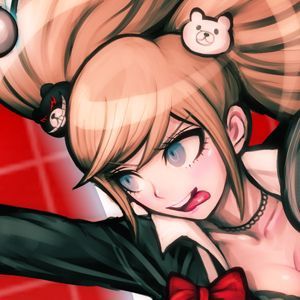 Junko Enoshima Aesthetic, Celeste Danganronpa, Anime Danganronpa, Danganronpa Junko, Junko Enoshima, Danganronpa 1, Trigger Happy Havoc, Trigger Happy, Danganronpa Characters