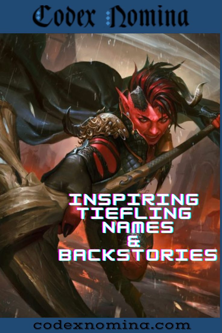 203 Tiefling Names & Backstories - Codex Nomina Teifling Names, Tiefling Names Female, Tiefling Names, Fantasy Names, Step Parenting, Last Names, Human Being, Descendants, Venom