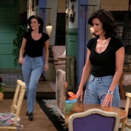 10 Outfits Monica Wore On Friends That We Still Can’t Get Over Friends Rachel Outfits, Estilo Rachel Green, Monica Friends, Robin Scherbatsky, Rachel Green Style, Fashion Guys, Rachel Green Outfits, 90’s Outfits, Diy Outfits