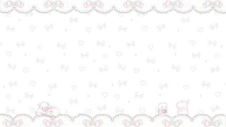 a white background with pink bows and hearts on the bottom right corner is an empty space for text