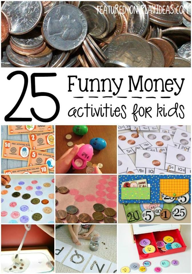 25 fun money activities for kids