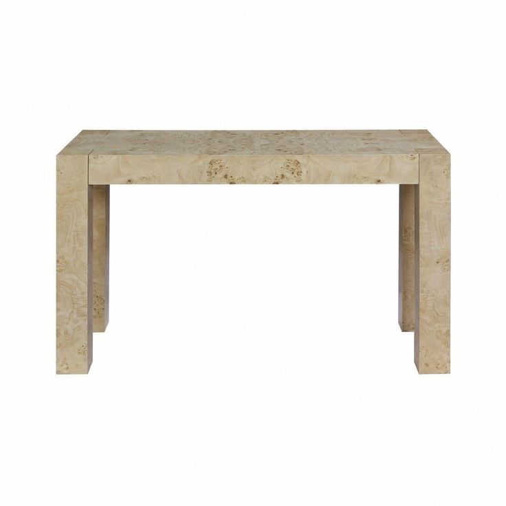 a white marble table with two legs