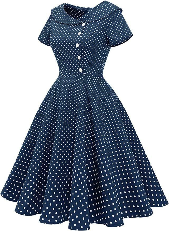 Cute Vintage Dresses Casual, Classic Dress Vintage 1950s, Vintage Gown Styles For Ladies, 1950s Everyday Fashion, Retro 1950s Fashion, Retro Outfits For Women Vintage Dresses, Dresses Models Ideas, Classic Vintage Outfits For Women, Retro Style Outfits Vintage Fashion