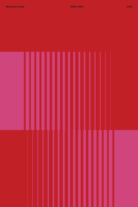 a red and pink book cover with vertical lines on the front, in black text