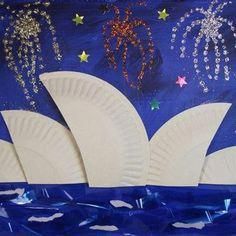 the sydney opera house kids's craft on facebook