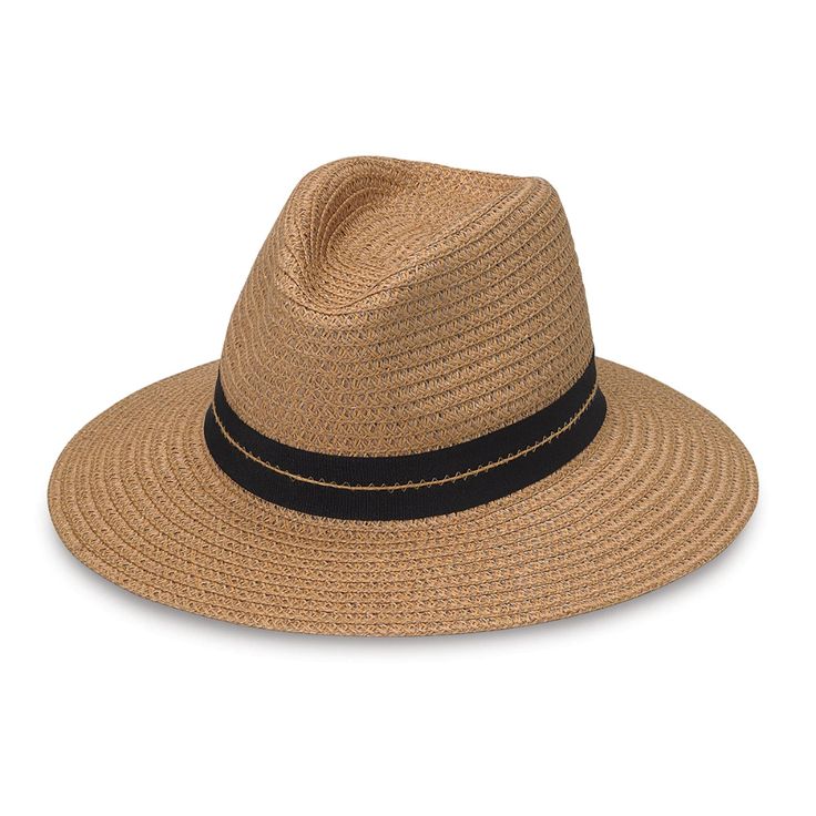 Blake | Men's Sun Protection Hat – Wallaroo Hat Company Classic Flat Bill Sun Hat For Spring, Classic Spring Sun Hat With Flat Bill, Classic Brown Summer Fedora, Classic Fedora Hat With Upf 50+, Classic Flat Bill Sun Hat For Vacation, Brown Summer Fedora With Flat Bill, Summer Beige Fedora With Flat Bill, Brown Flat Bill Panama Hat For Summer, Classic Hats With Uv Protection For Spring