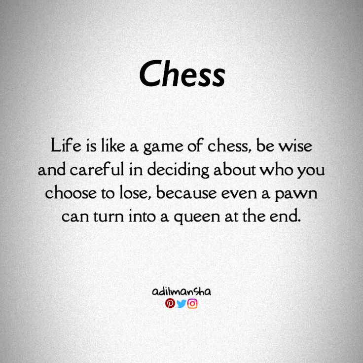 the words chess are written in black and white