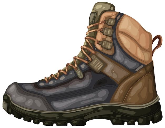 Boot Illustration, Mountain Trails, Hiking Boot, Adventure Camping, Sports Accessories, Designer Boots, Outdoor Hiking, Trekking, Fashion Illustration