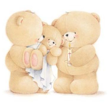 two brown teddy bears standing next to each other